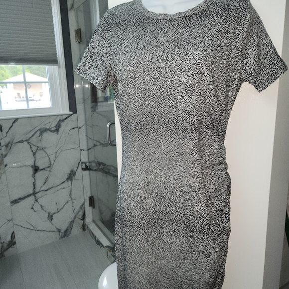 MICHAEL KORS shirred side dress size M - Picture 2 of 7